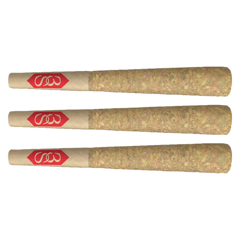 3 (0.5 g) each Kush Cookies Pre Rolls