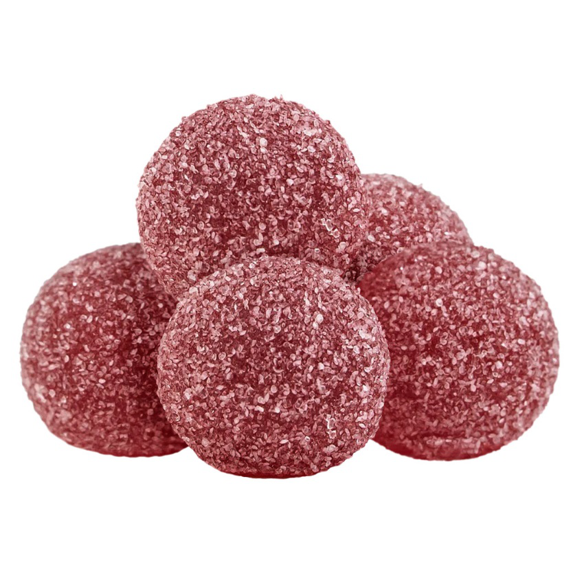 CBD edibles pomegranate soft chews