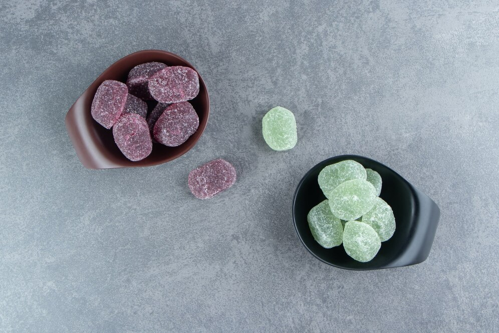 colorful cannabis-infused jelly chews